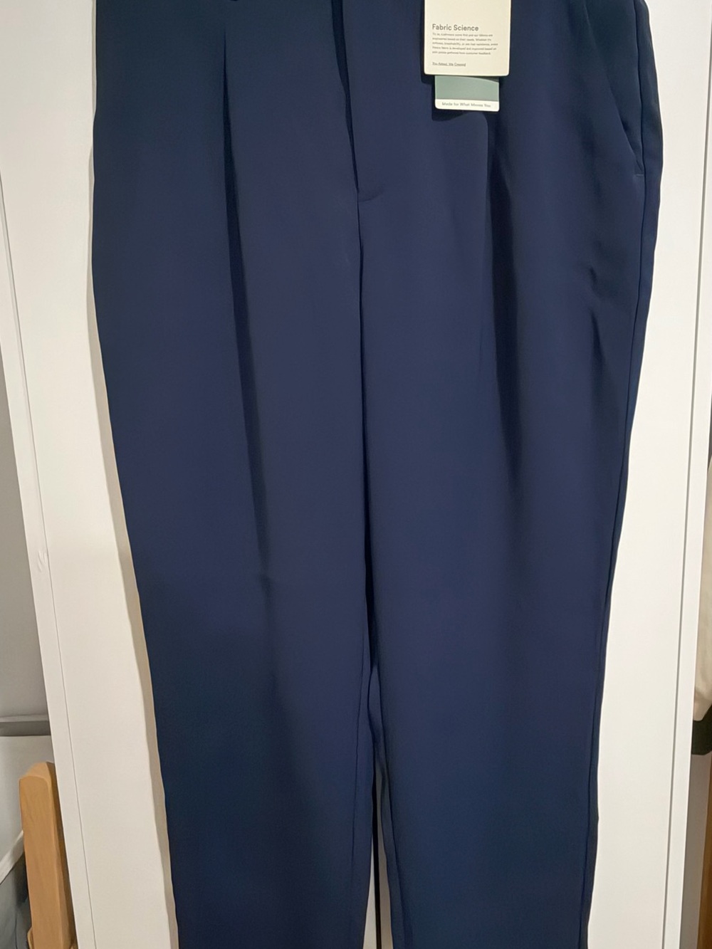 HALARA Navy Blue Tailored Trousers